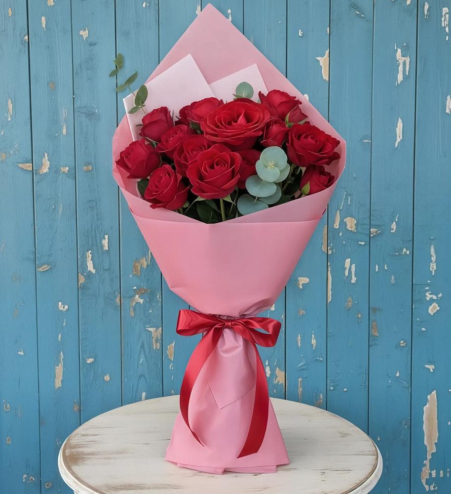 Букет цветов из: Розы в Хилоке