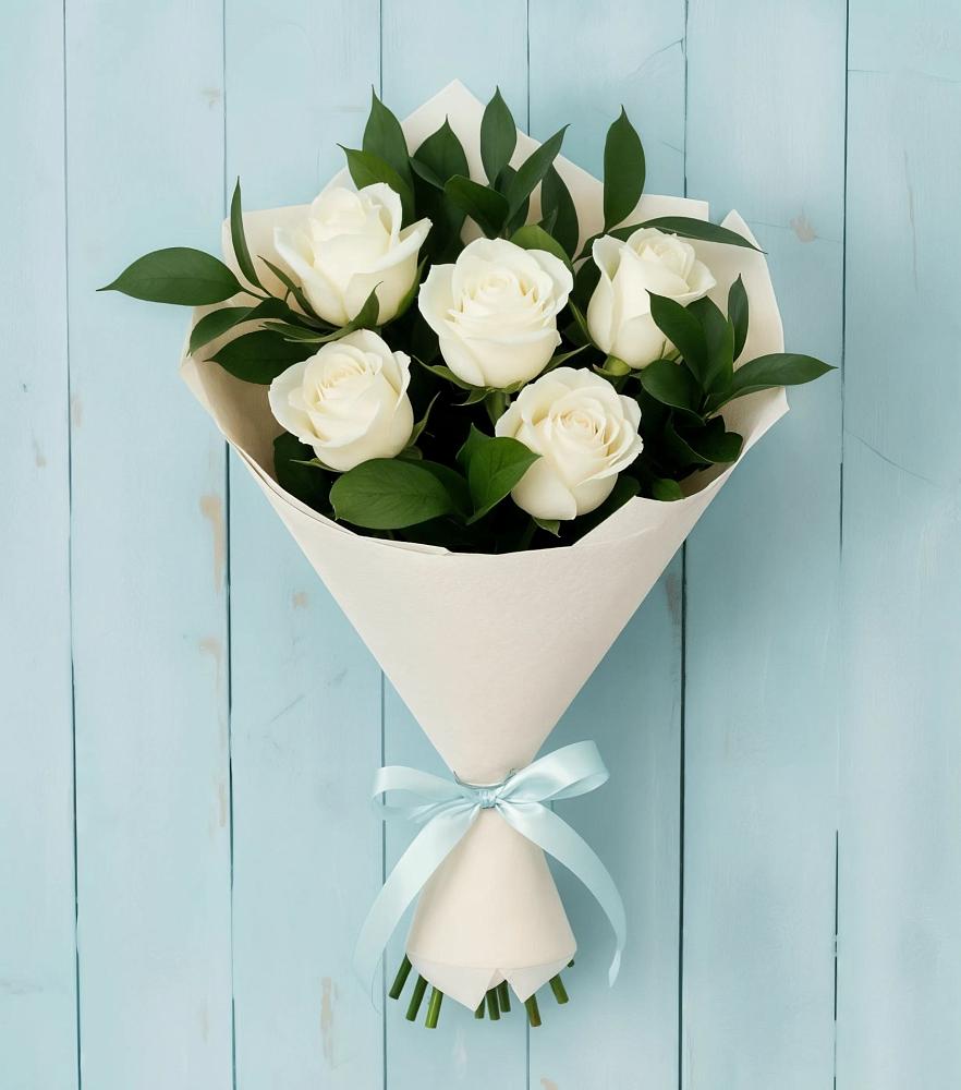 Букет цветов из: Розы в Хилоке