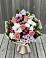 Букет цветов из: Альстромерии, Гвоздики, Розы и Хризантемы в Хилоке