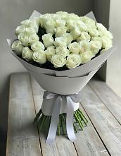Букет 35 Белых роз в Хилоке