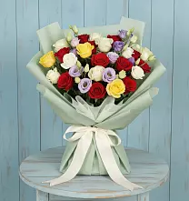 Букет цветов из:  Розы в Хилоке