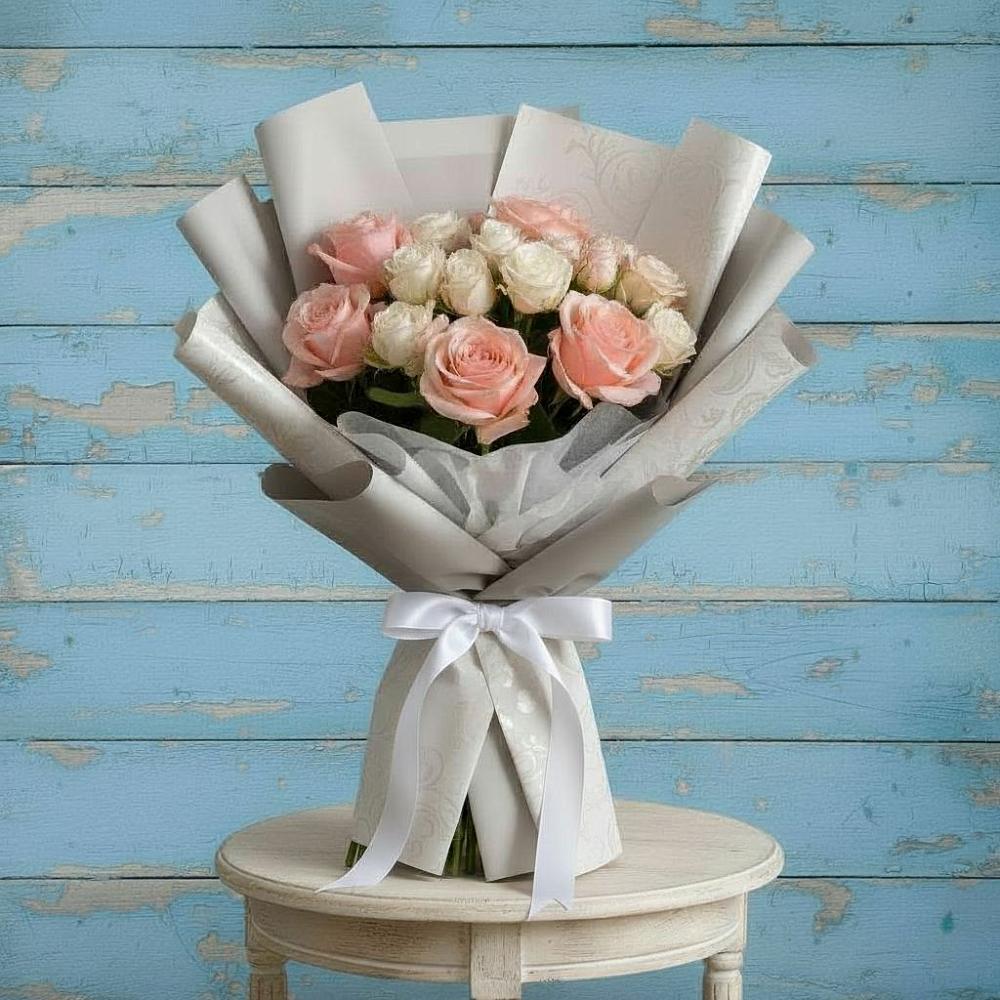 Букет цветов из: Розы в Хилоке