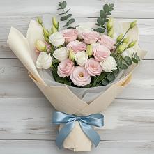 Букет цветов из:  Лизиантусы в Хилоке