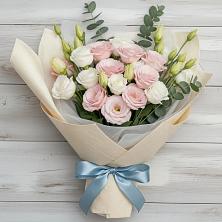 Букет цветов из:  Лизиантусы в Хилоке