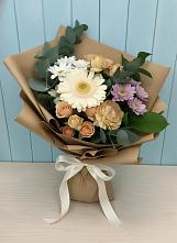 Букет цветов из:  Герберы и Хризантемы в Хилоке