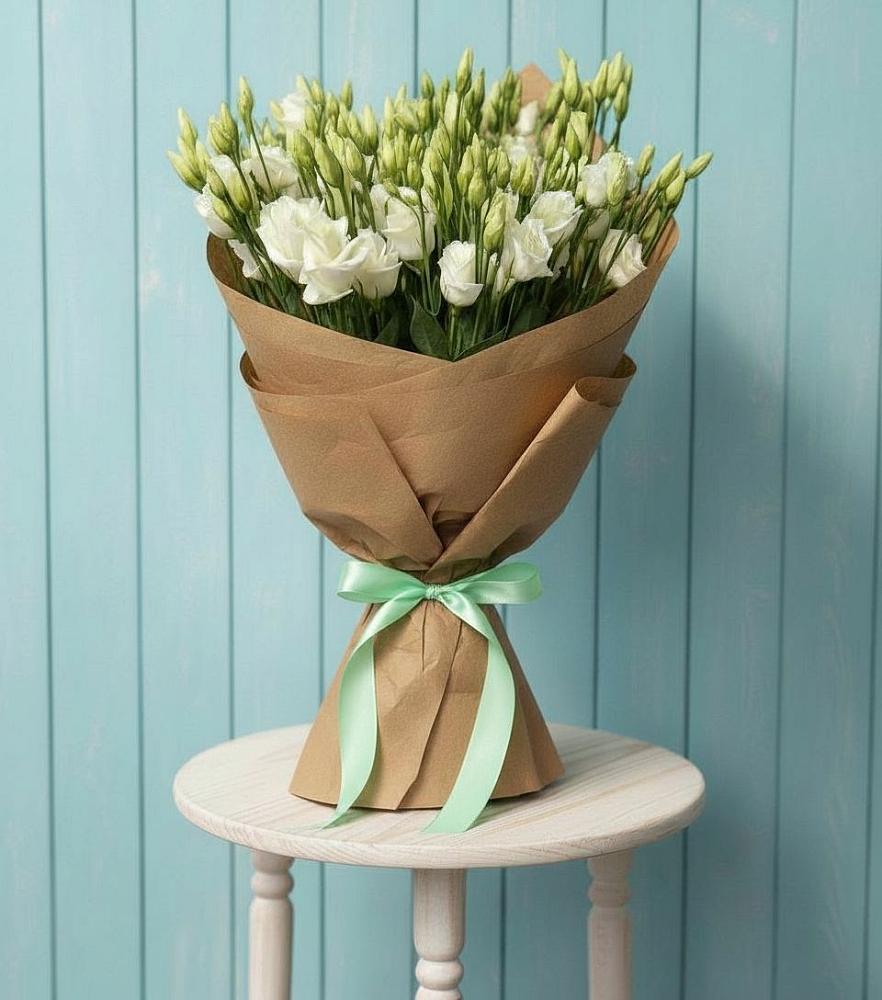 Букет цветов из: Лизиантусы в Хилоке