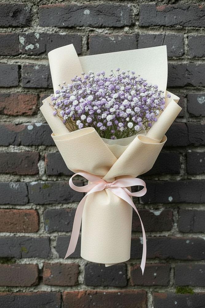 Букет цветов из: Гипсофила в Хилоке