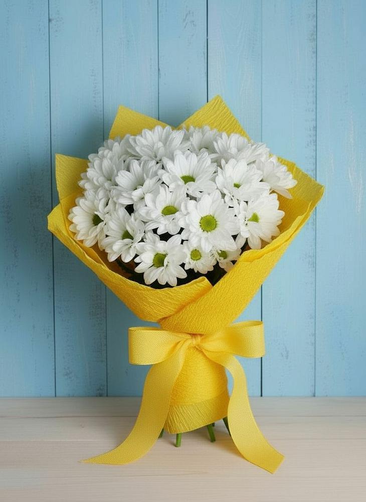 Букет цветов из: Хризантемы в Хилоке