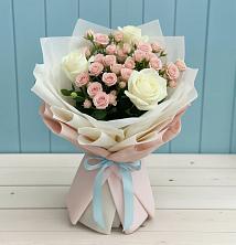 Букет цветов из:  Розы в Хилоке