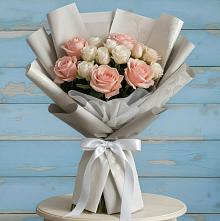 Букет цветов из:  Розы #REPLACE_PRED# Хилоке