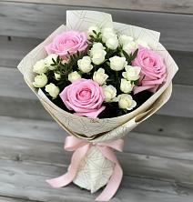 Букет цветов из:  Розы в Хилоке