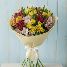 Букет цветов из:  Альстромерии #REPLACE_PRED# Хилоке