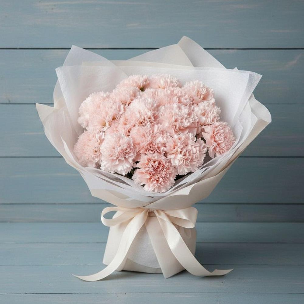 Букет цветов из: Гвоздики в Хилоке