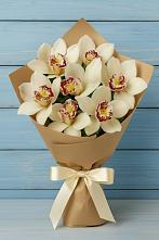 Букет цветов из:  Орхидеи и Розы в Хилоке